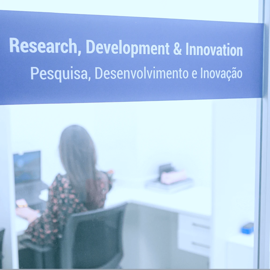 Sala de pesquisa, desenvolvimento e inovação